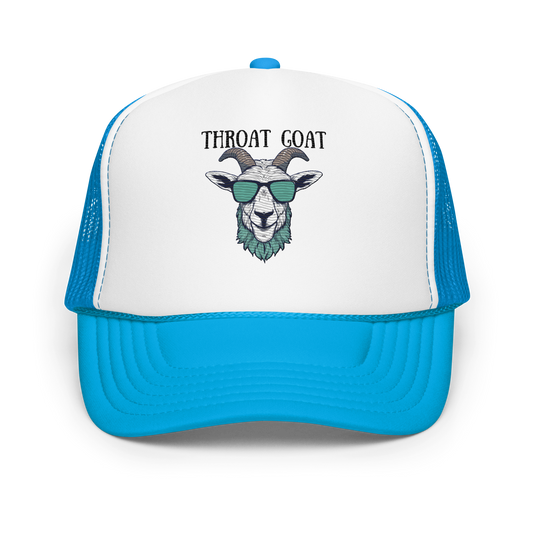Throat Goat Foam trucker hat