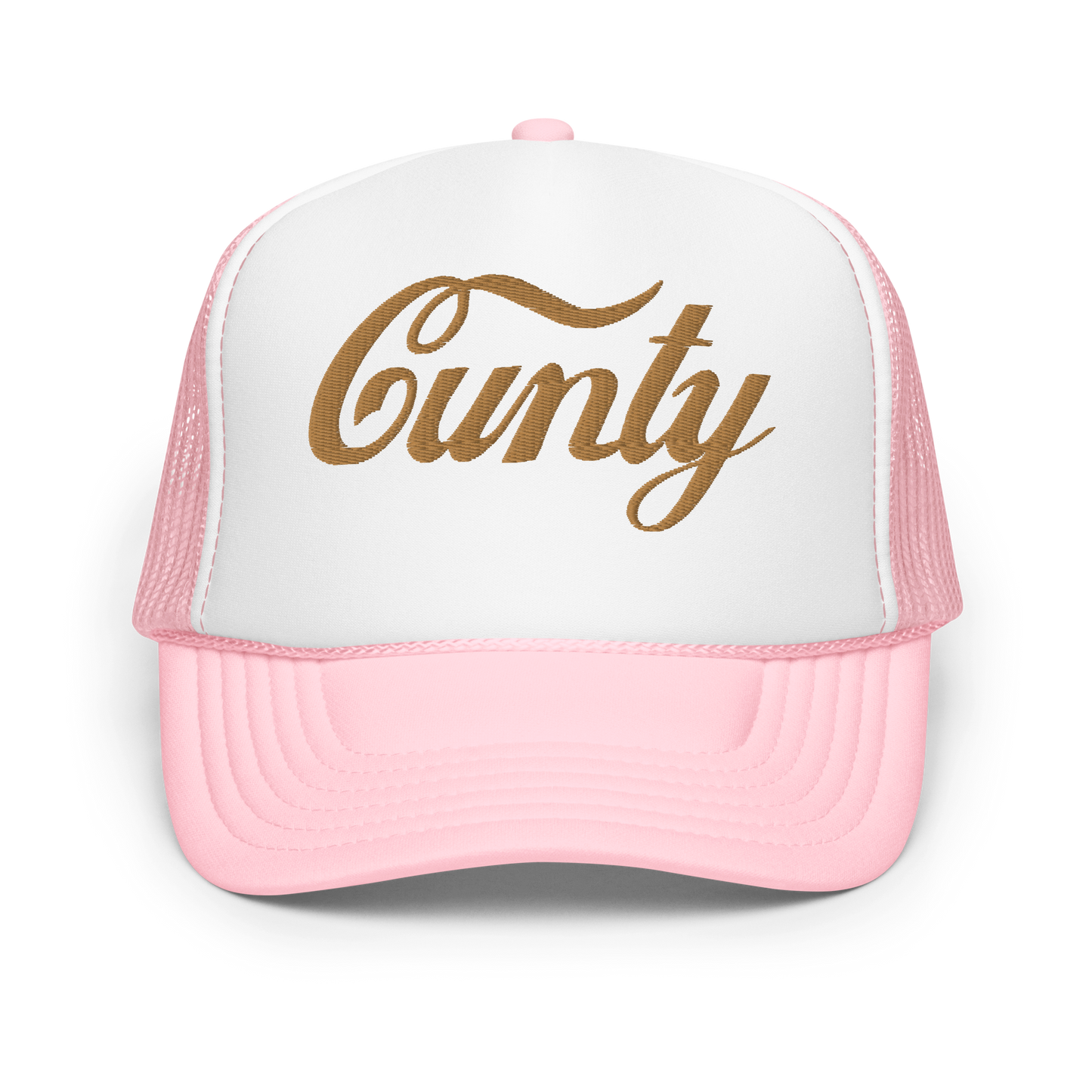 Cunty Embroidered Foam trucker hat