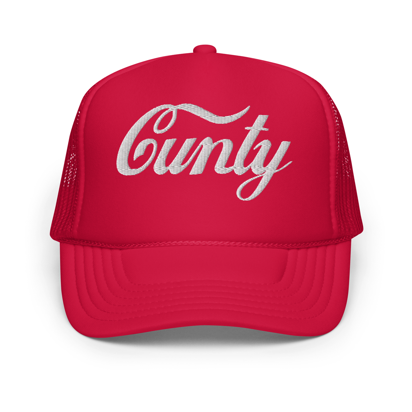Cunty Embroidered Foam trucker hat