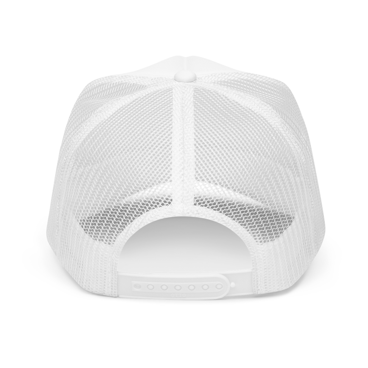 Pure White Trash Foam trucker hat