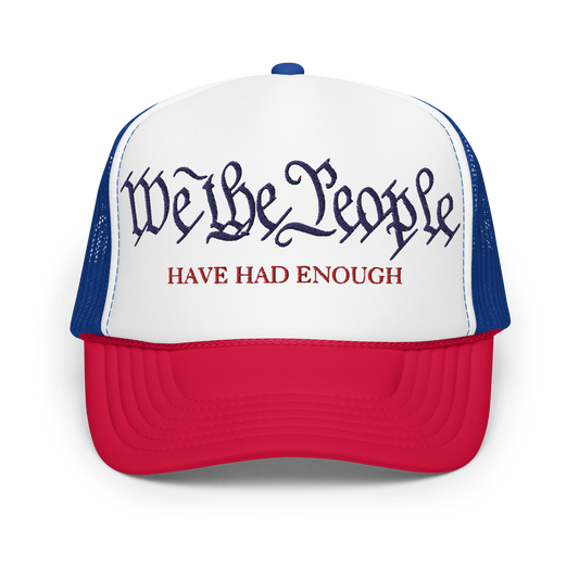 We The People Foam trucker hat