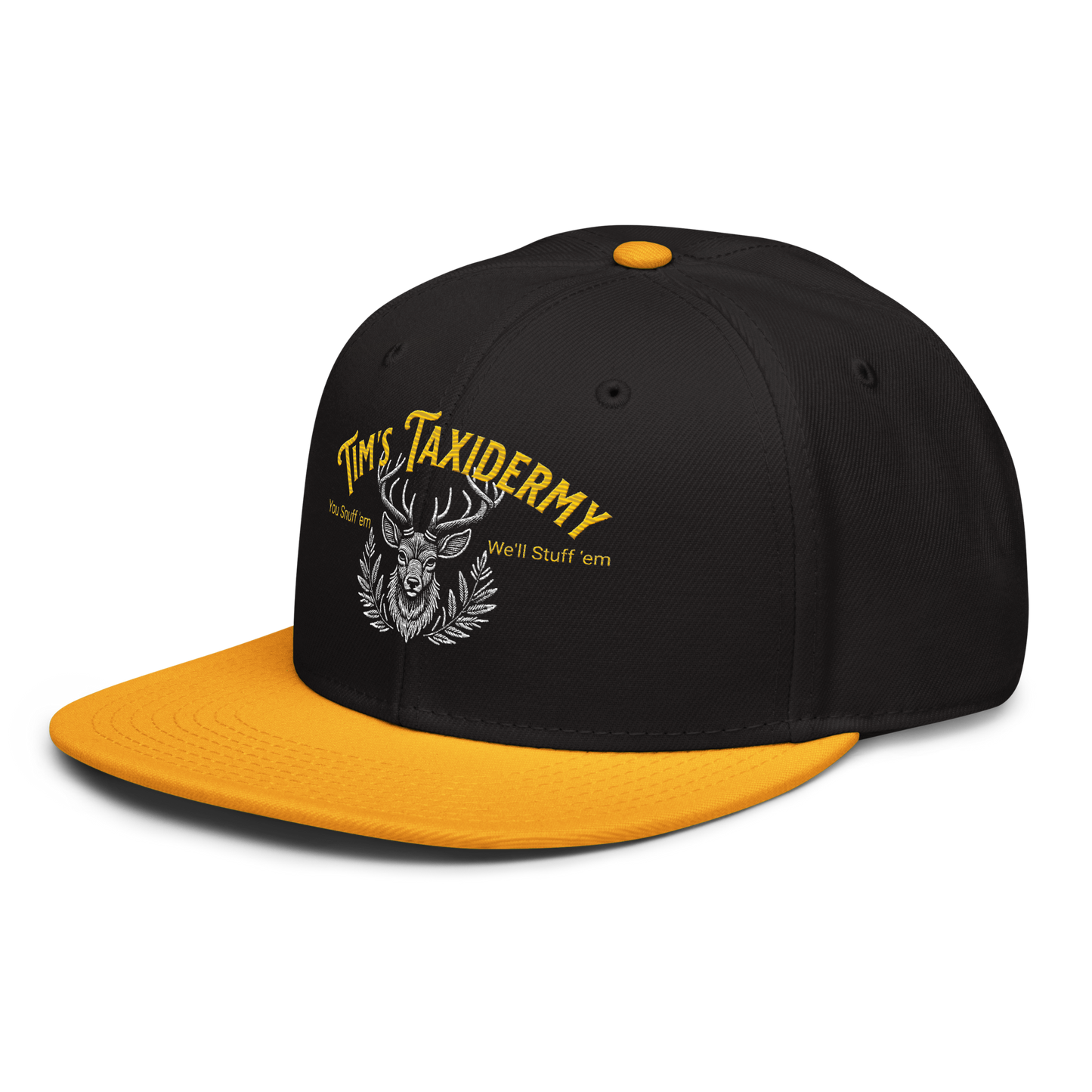 Tim's Taxidermy Snapback Hat