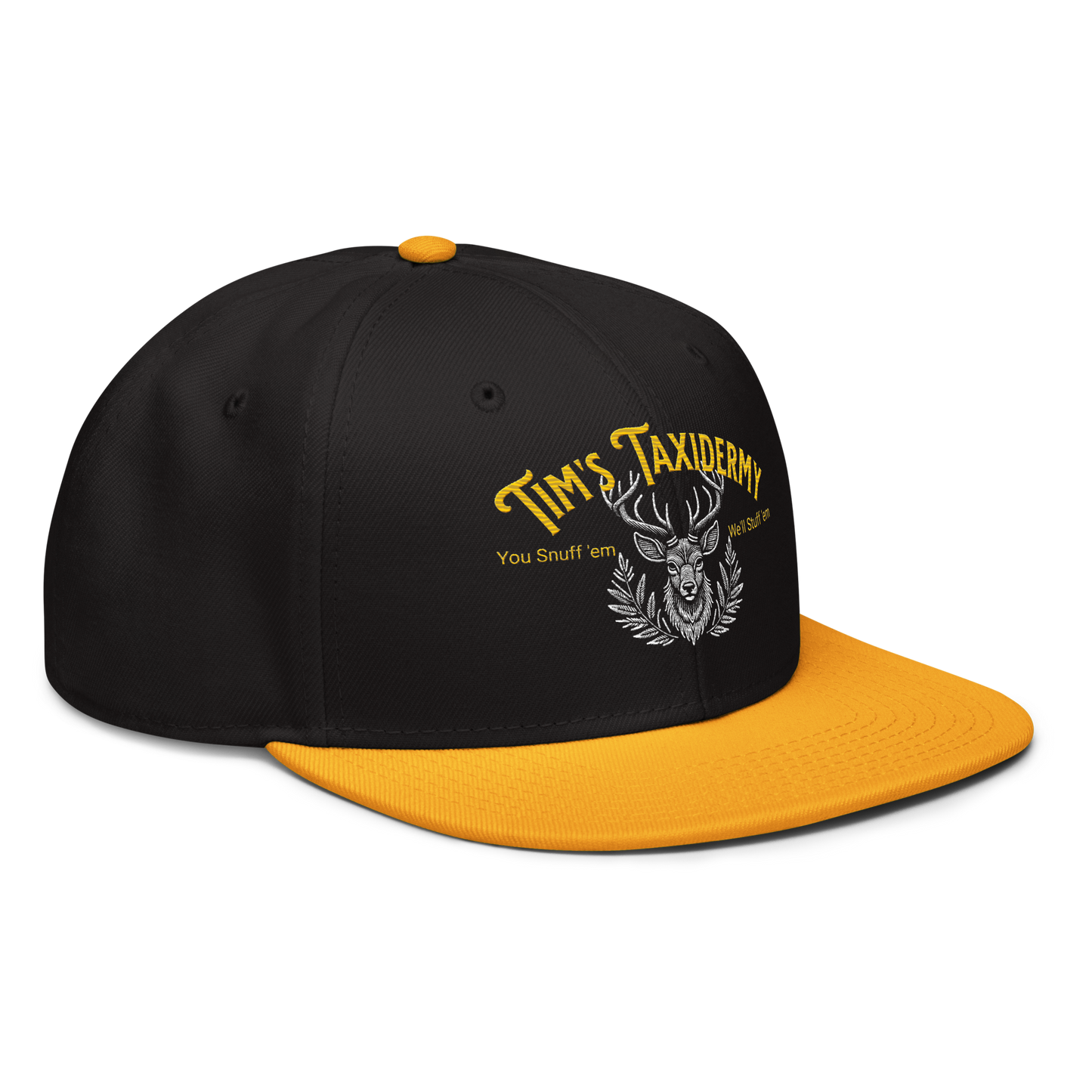Tim's Taxidermy Snapback Hat
